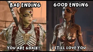 Lae'zel Romance Ending (Bad and Good Ending) [Illithid Path]