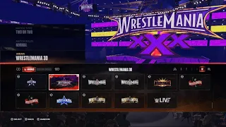 Candice LeRae and Indi Hartwell vs Maxxine Dupri and Ivy Nile WWE 2K23 March 11th RAW 2024