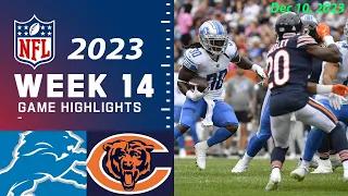 Detroit Lions vs Chicago Bears Week 14 FULL Highlights 12/10/23 | NFL Highlights Today