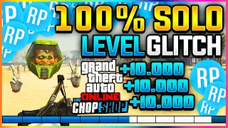 GTA5 **100% SOLO** LEVEL GLITCH | LEVEL GLITCH GTA5 ONLINE *OHNE ALLES* | LEVEL UP FAST GTA5 PS4/5..