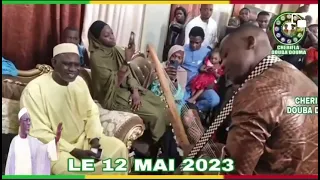 Sidiki diabate chez Cherif Ousmane Madani Haidara pour son anniversaire