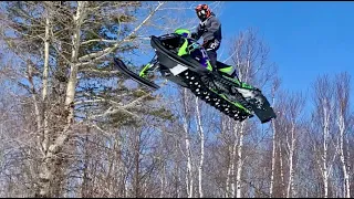 Spring powerline jumps! | 6000r sx and 600rs