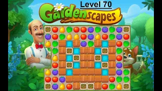 Gardenscapes Level 70 - [2020] solution of Level 70 on Gardenscapes [No Boosters] [super hard level]