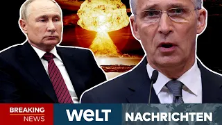 UKRAINE-KRIEG: Atomwaffen-Einsatz? Die klare Drohung der NATO an Wladimir Putin I WELT Newsstream