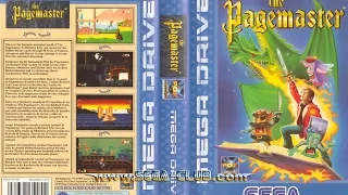 Pagemaster на SEGA (прохождение)