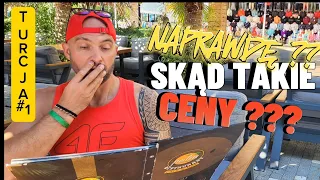 TURCJA #1 /51 - nowe ceny, dlaczego tak drogo ? Porady i opinie #riwieraturecka #antalya #turcja