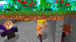 Enganei meu amigo com uma BASE SECRETA FALSA no MINECRAFT