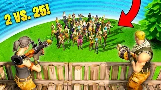 INSANE 2 vs. 25 VICTORY! - Fortnite Fails & Epic Wins #16 (Fortnite Funny Moments Compilation)