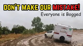 41 - When Free Camping goes WRONG and everyone gets BOGGED!!