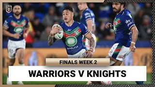 New Zealand Warriors v Newcastle Knights | NRL Finals Week 2 | Full Match Replay