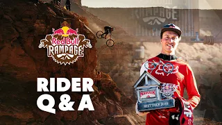 Rapid Fire Questions With The Red Bull Rampage Winners