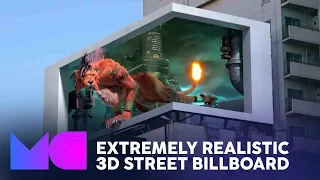 This Final Fantasy 7 Remake: Intergrade 3D billboard will blow your mind!