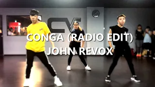 Conga (Radio Edit) - John Revox | Waacking Choreography by Sharlene