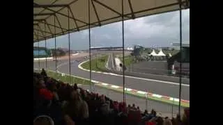 2012 F1 British Grand Prix Start - Abbey Grandstand