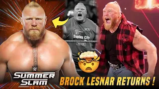 FINALLY ! Brock LESNAR Returns At SummerSlam CONFIRMED | Brock LESNAR New SIGNED Contract