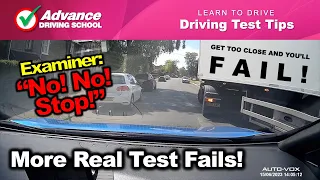 More REAL Driving Test Fails  |  Learn to drive: Driving Test Tips
