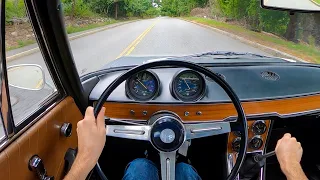 1971 Alfa Romeo 1750 Berlina - POV Test Drive by Tedward (Binaural Audio)