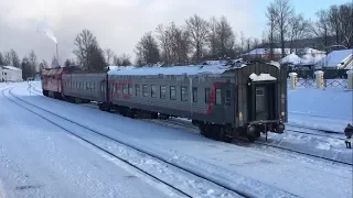 Путешествие по железной дороге СПб - Псков через Дно (+upgradepskov18)