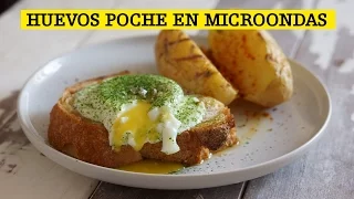 HUEVOS ESCALFADOS O POCHÉ EN MICROONDAS