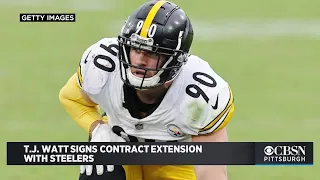 T.J. Watt Signs Contract Extension With Steelers, Reportedly Making Him NFL’s Highest-Paid Defensive