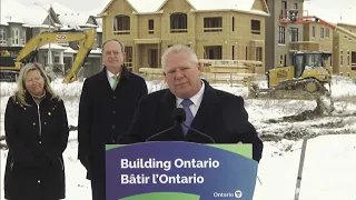 Ontario investing $1.8B for infrastructure to build more housing – March 21, 2024