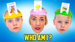 Guess Who Am I Challenge | Gaby and Alex Show