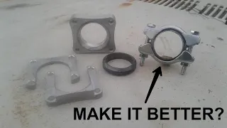 Can we improve some vintage VW exhaust donut gasket clamps?