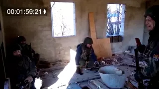 Российские сепаратисты около Мариуполя 27.02.15