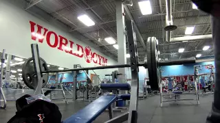 World Record Bench Press Record For Reps | 225 Pounds For 82 Reps