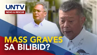 Umano’y mass graves sa loob ng New Bilibid Prison, pag-uusapan sa pulong ng DOJ at BuCor