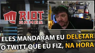 GAULES CONTA O DIA QUE TRETOU COM A RIOT E UM HACKER PARA FAZER SEU EVENTO  | CORTES DO GAULES