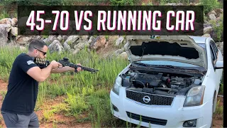 45-70 Vs Running Car