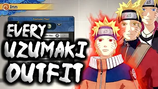 EVERY Uzumaki Outfit In Naruto To Boruto Shinobi Striker