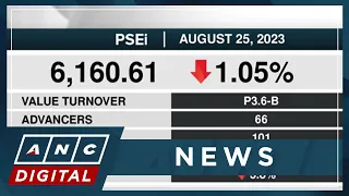 Philippine shares post 5th weekly loss | ANC