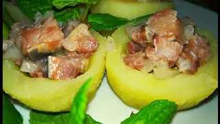 Новогодняя закуска с селедкой быстро просто и вкусно