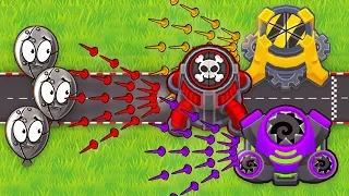 0 GEGNER überleben meine STACHELN! Bloons TD6