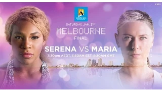 Серена Уильямс - Мария Шарапова [Grand Slam 2] Финал Australian Open 2015