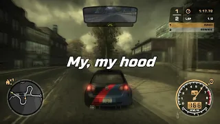 NFS Most Wanted OST - In a hood near you - Suni Clay With lyrics