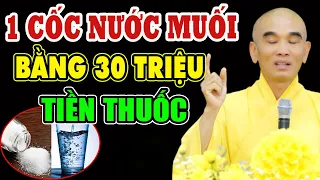 Nước Muối Loãng- Loại NƯỚC THẦN KỲ Giúp Chữa BÁCH BỆNH, Cực Tốt Mà Quá Ít Người Biết - Thầy Tuệ Hải