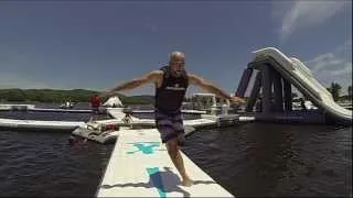 Robbo vs The Wall at Coolum Aqua Fun Park