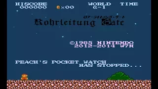 Rohrleitung Gate прохождение 100% | Игра на (Dendy, Nes, Famicom, 8 bit) Стрим hack Mario HD RUS