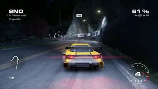 GRID (2019) Touge: Mazda RX-7 Panspeed vs. Mitsubishi Lancer EVO VI Time Attack Edition in Okutama