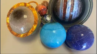Planets of the solar system | puzzles |relaxation video