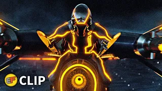 Light Jets Chase - Air Battle Scene | Tron Legacy (2010) IMAX Movie Clip HD 4K