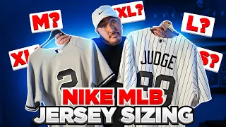 NIKE REPLICA & NIKE AUTHENTIC MLB JERSEY SIZING | WHAT SIZE SHOULD I GET? |