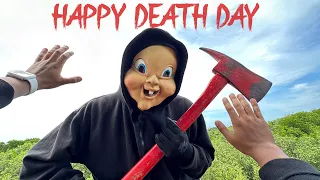 HAPPY DEATH DAY VS PARKOUR | in real life