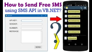How to Send Free SMS From VB.NET using SMS API? [With Source Code]