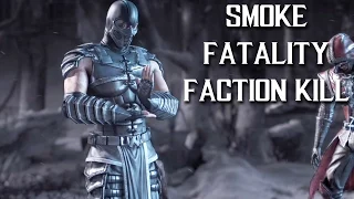 Mortal Kombat X Smoke Fatality Faction Kill