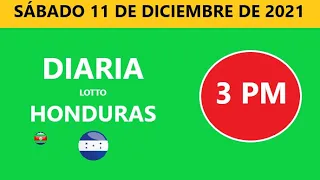 Diaria 3 pm honduras loto costa rica La Nica hoy sábado 11 de diciembre de 2021 loto tiempos hoy