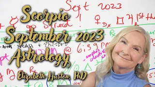 Sept 2023 Astrology - Scorpio mid-month Venus & Mercury go direct!